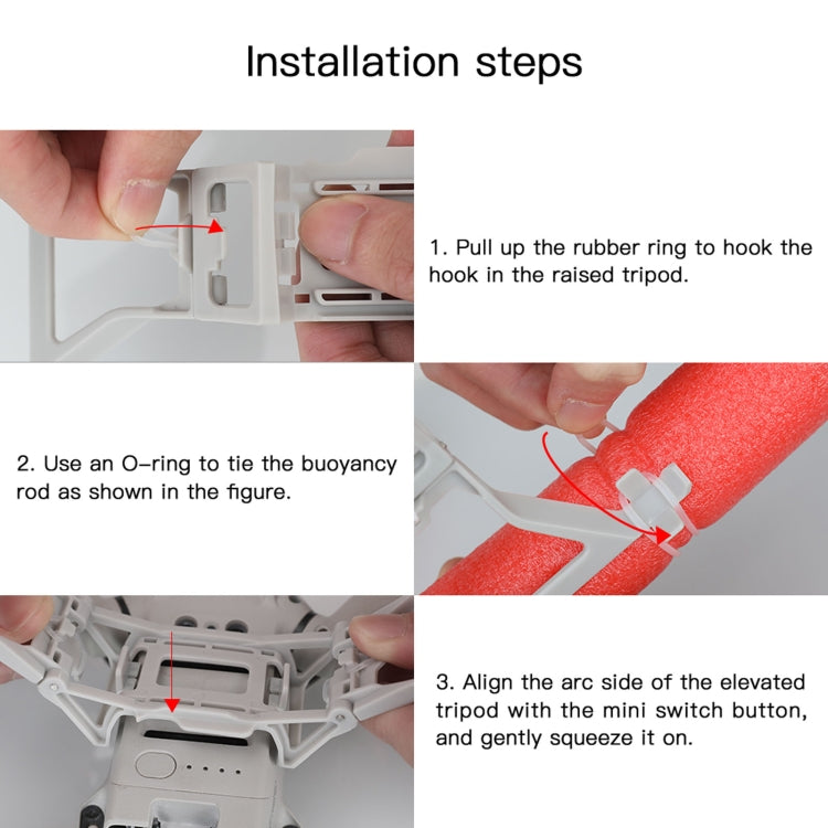 For DJI  Mini 2 RCSTQ Water Landing Gear Buoyancy Rod - Others by RCSTQ | Online Shopping UK | buy2fix