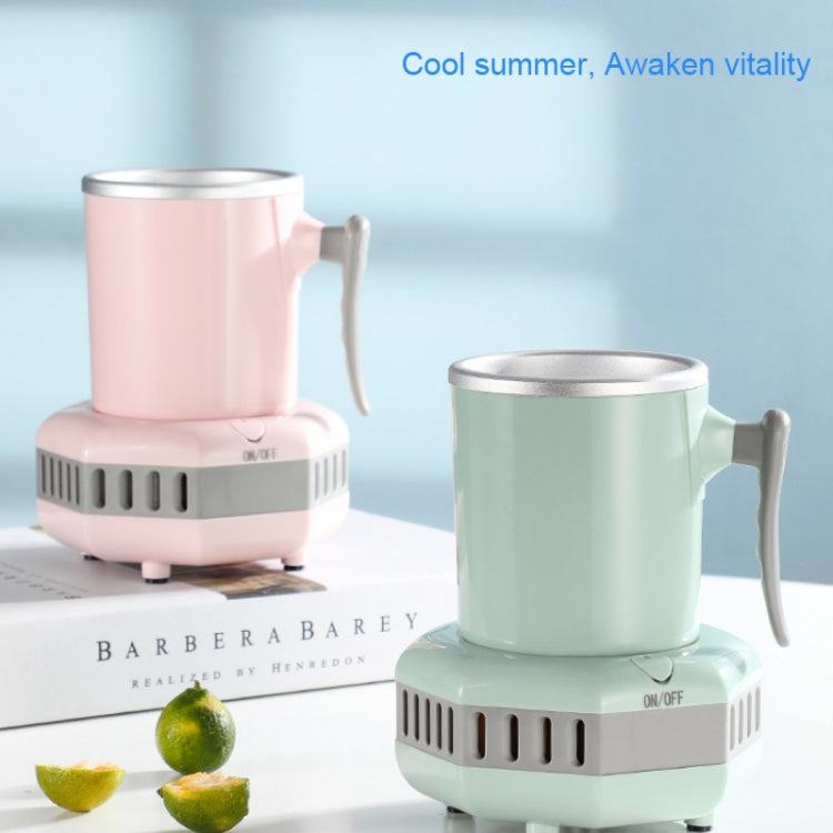 Fast Cooling Cup Mini Chilled Drinks Juice Desktop Quick-Freeze Cooling Drinks Cup, CN Plug(Pink) - Refrigerators & Parts by buy2fix | Online Shopping UK | buy2fix