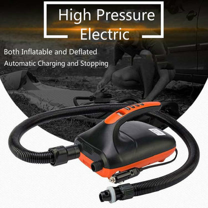 SUP Surf Paddle Board Canoe Inflatable Boat Car High Pressure Electric Air Pump, Specification:782High-pressure Pump+Battery Folder - In Car by buy2fix | Online Shopping UK | buy2fix