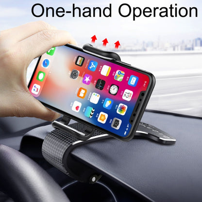 Car Mobile Phone Holder Buckle Instrument Trolley Inner Clip Mobile Phone Navigation Bracket With Number Plate - Car Holders by buy2fix | Online Shopping UK | buy2fix