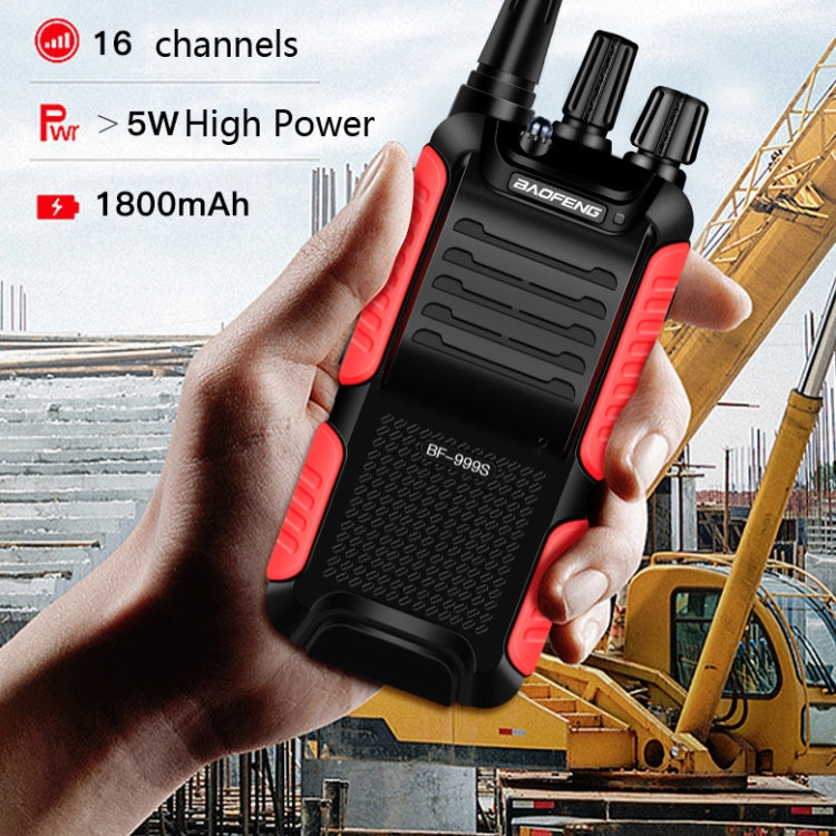 Baofeng BF-999 Handheld Outdoor FM high-power Walkie-talkie, Plug Specifications:US Plug - Handheld Walkie Talkie by BaoFeng | Online Shopping UK | buy2fix