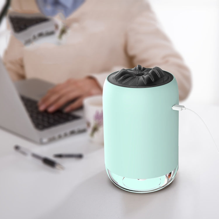 Car Portable Humidifier Household Night Light USB Spray Instrument Disinfection Aroma Diffuser(Turquoise) - In Car by buy2fix | Online Shopping UK | buy2fix