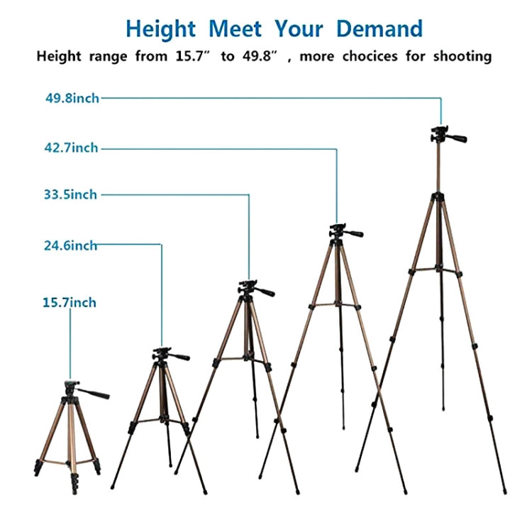 Camera Portable Telescopic Bracket, Specification:Separate Tripod - Camera Accessories by buy2fix | Online Shopping UK | buy2fix