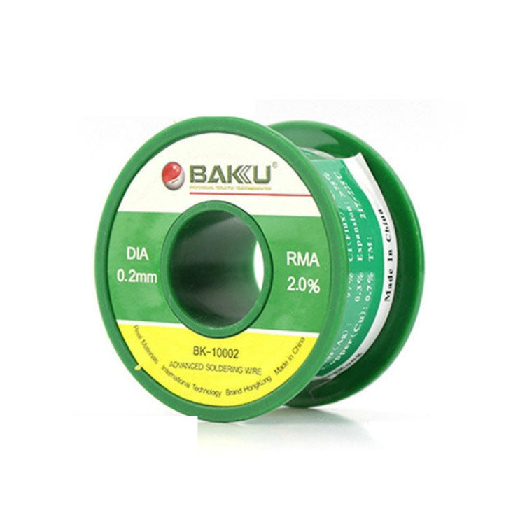 BAKU High-purity Low-temperature Solder Wire 63 Degrees Celsius No-clean Tin Wire(BK-10004 0.4mm) - Welding Wire by BAKU | Online Shopping UK | buy2fix