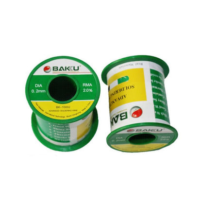 BAKU High-purity Low-temperature Solder Wire 63 Degrees Celsius No-clean Tin Wire(BK-10004 0.4mm) - Welding Wire by BAKU | Online Shopping UK | buy2fix