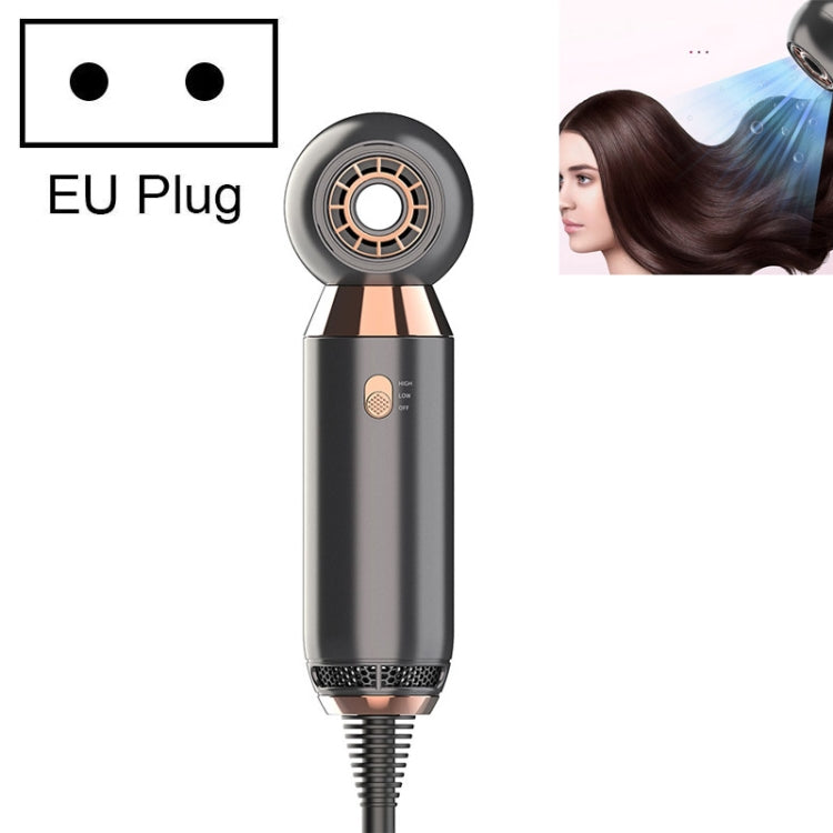 Mdjc-806 Travel Leafless Mini Hair Dryer Hotel Wall-Mounted Hair Dryer(EU Plug) - Home & Garden by buy2fix | Online Shopping UK | buy2fix