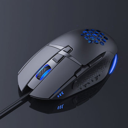 iMICE T90 8 Keys 7200DPI USB Wired Luminous Gaming Mouse, Cable Length: 1.8m - Wired Mice by iMICE | Online Shopping UK | buy2fix