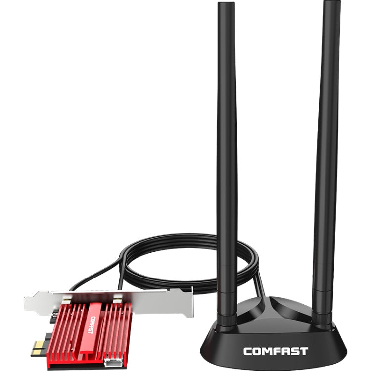 COMFAST CF-AX200 Plus Dual-Band High-Power Wireless Network Card 3000Mbps High-Speed WiFi PCI-E Gaming Wireless Network Card(AX200 Plus) - Computer & Networking by COMFAST | Online Shopping UK | buy2fix