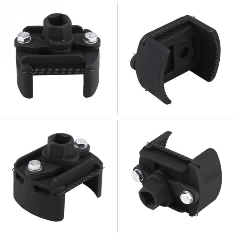 60mm-80mm Universal Cast Steel Adjustable 2 Jaw Oil Filter Wrench Fuel Remover Removal Tool Two-claw Cast Steel Filter Wrenches - In Car by buy2fix | Online Shopping UK | buy2fix