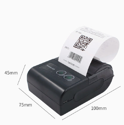 58HB6 Portable Bluetooth Thermal Printer Label Takeaway Receipt Machine, Supports Multi-Language & Symbol/Picture Printing, Model: EU Plug (Brazilian Portuguese) - Consumer Electronics by buy2fix | Online Shopping UK | buy2fix