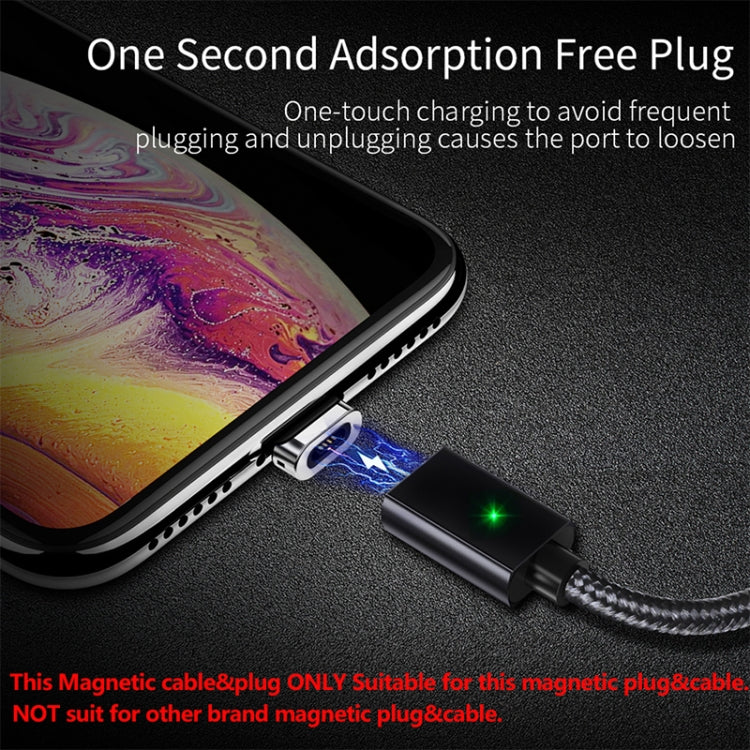 2 PCS ESSAGER Smartphone Fast Charging and Data Transmission Magnetic Cable with USB-C / Type-C Magnetic Head, Cable Length: 1m (Red) - Mobile Accessories by buy2fix | Online Shopping UK | buy2fix