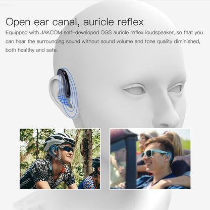 JAKCOM ET Binaural Ear-hook Smart Sports Bluetooth Earphone - Bluetooth Earphone by JAKCOM | Online Shopping UK | buy2fix