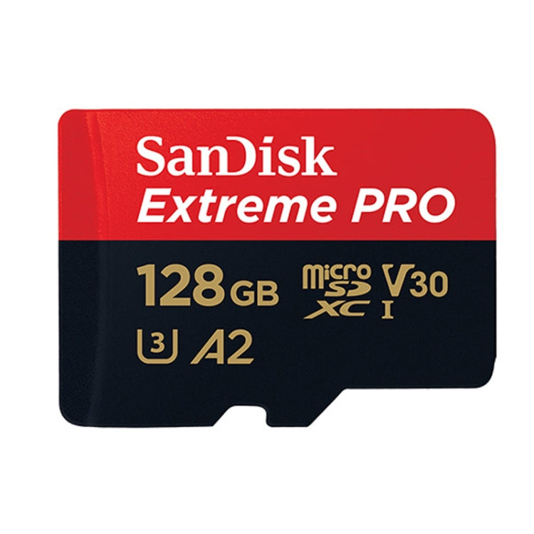 SanDisk U3 High-Speed Micro SD Card  TF Card Memory Card for GoPro Sports Camera, Drone, Monitoring 128GB(A2), Colour: Black Card - Micro SD Card by SanDisk | Online Shopping UK | buy2fix