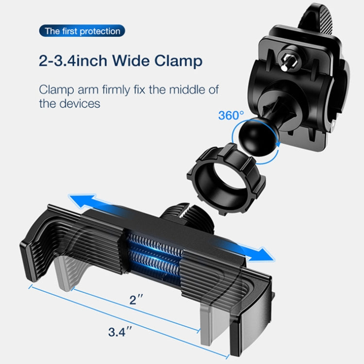 Bicycle Strap Mobile Phone Holder Bicycle Mountain Bike Phone Holder(Strongly Chuck Type) - Holders by buy2fix | Online Shopping UK | buy2fix