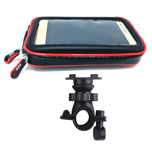 OKD Touch Screen Motorcycle Bicycle Bag Waterproof Mobile Phone Bracket Bag M(Upgrade) - Bicycle Bags by buy2fix | Online Shopping UK | buy2fix