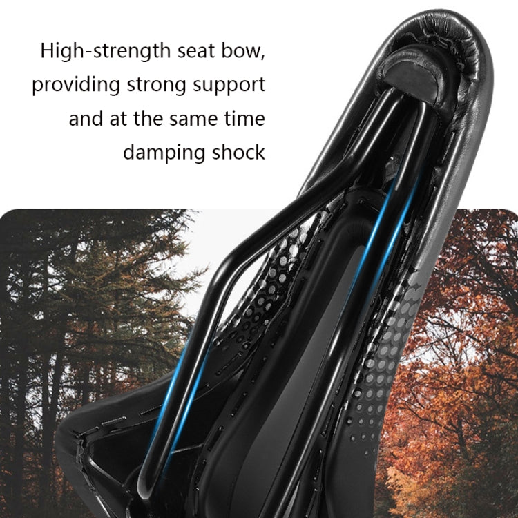 WEST BIKING YP0801117 Bike Cushion Riding Comfort Road Car Mountain Bike Seat Cushion Accessories, Size: Free Size(Black) - Bicycle Saddle by WEST BIKING | Online Shopping UK | buy2fix