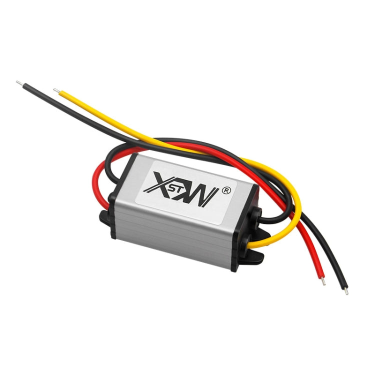 XWST DC 12/24V To 5V Converter Step-Down Vehicle Power Module, Specification: 12/24V To 5V 2A Small Aluminum Shell -  by buy2fix | Online Shopping UK | buy2fix