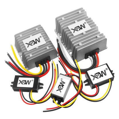 XWST DC 12/24V To 5V Converter Step-Down Vehicle Power Module, Specification: 12/24V To 5V 3A Small Aluminum Shell -  by buy2fix | Online Shopping UK | buy2fix