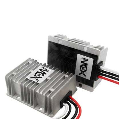 XWST DC 12/24V To 5V Converter Step-Down Vehicle Power Module, Specification: 12/24V To 5V 40A Extra Large Aluminum Shell -  by buy2fix | Online Shopping UK | buy2fix