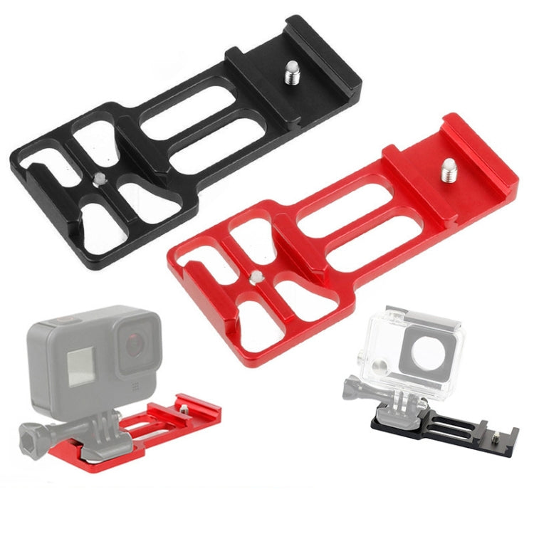 20mm Rail Side Mount for GoPro Hero11 Black / HERO10 Black /9 Black /8 Black /7 /6 /5 /5 Session /4 Session /4 /3+ /3 /2 /1, DJI Osmo Action and Other Action Cameras, Hunting Shot(Red) - DJI & GoPro Accessories by buy2fix | Online Shopping UK | buy2fix