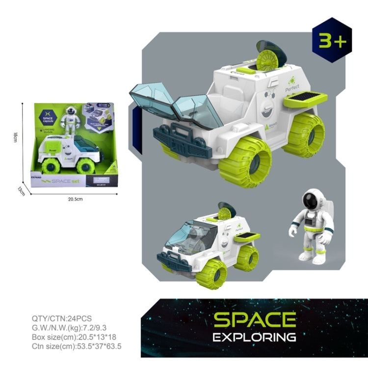 Simulation Sound And Light DIY Assembled Aviation Model Science And Education Toys, Colour: Space Truck - Model Toys by buy2fix | Online Shopping UK | buy2fix