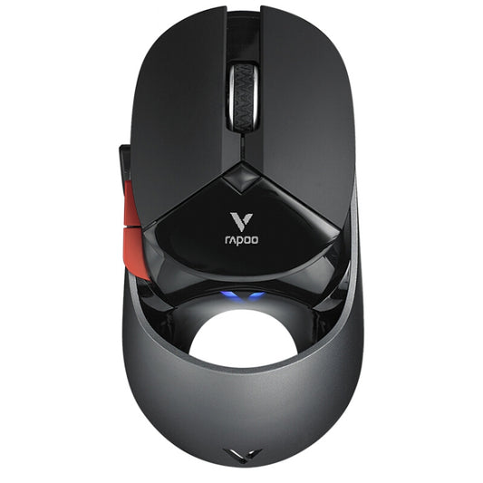 Rapoo VT960 1600 DPI 7 Keys Dual Mode Macro Programmable Symphony RGB Backlit Wireless Gaming Mouse(Black) - Wireless Mice by Rapoo | Online Shopping UK | buy2fix