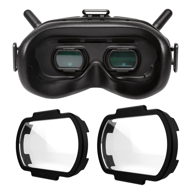 Sunnylife FV-Q9334 2 PCS Myopia Lens Nearsighted Corrective Aspherical Lens for DJI FPV Goggles V2, Colour: 550 Degree - DJI & GoPro Accessories by Sunnylife | Online Shopping UK | buy2fix