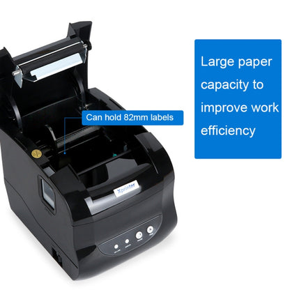 Xprinter XP-365B 80mm Thermal Label Printer Clothing Tag Printer, Plug:UK Plug(Bluetooth Version) - Consumer Electronics by Xprinter | Online Shopping UK | buy2fix