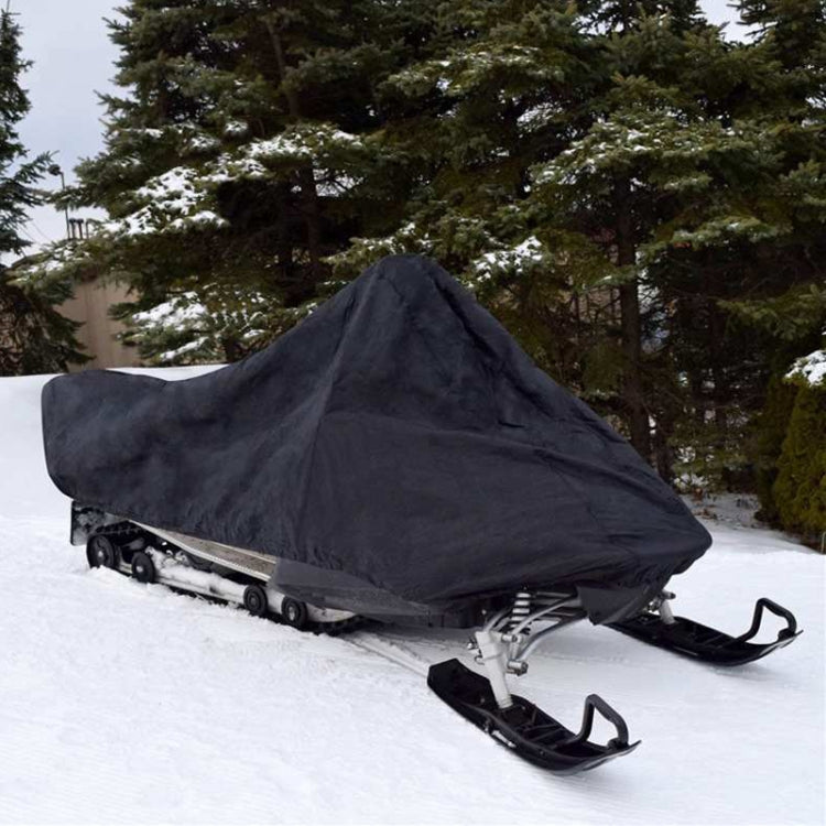 Outdoor Snowmobile Waterproof And Dustproof Cover UV Protection Winter Motorcycle Cover, Size: 330x130x121cm(Silver) - In Car by buy2fix | Online Shopping UK | buy2fix