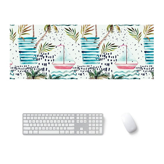 800x300x3mm Office Learning Rubber Mouse Pad Table Mat(14 Tropical Rainforest) - Mouse Pads by buy2fix | Online Shopping UK | buy2fix