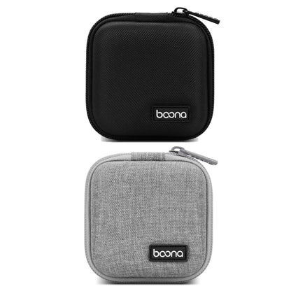 2 PCS Baona BN-F001 Headset Oxford EVA Storage Box Data Cable Charger Organizing Box(Gray) - Other Case by Baona | Online Shopping UK | buy2fix
