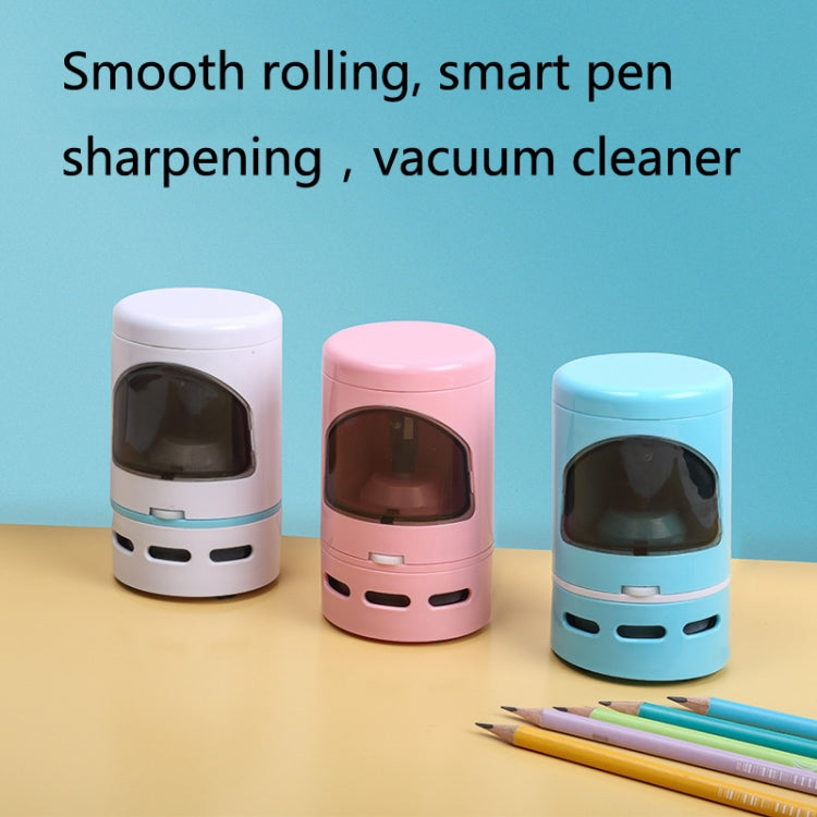 XCQ-01 Multifunctional Desktop Vacuum Cleaner with Pencil Sharpener Function(Blue) - Mini Vacuum Cleaner by buy2fix | Online Shopping UK | buy2fix