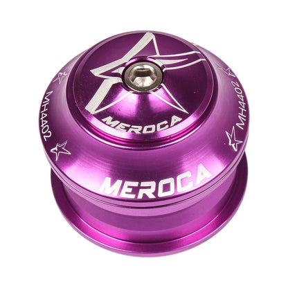 MEROCA Bearing Bowl Mountain Tower 44mm Built-In Straight Tube Bowl(Purple) - Cap Component by MEROCA | Online Shopping UK | buy2fix