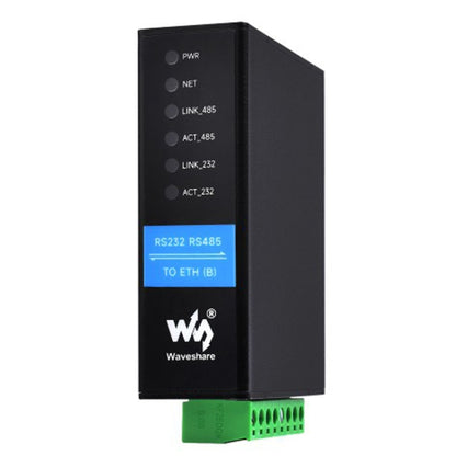 Waveshare RS232 RS485 To RJ45 Ethernet Serial Server, Spec: RS232 RS485 TO ETH (B) - Other Accessories by Waveshare | Online Shopping UK | buy2fix