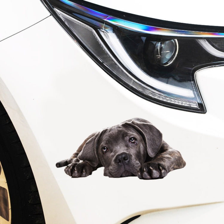 4 PCS Style 2 Small 3D Simulation Dog Car Stickers Rain-Proof Sunscreen Car Sticker Scratch Shaving Decoration Stickers - In Car by buy2fix | Online Shopping UK | buy2fix