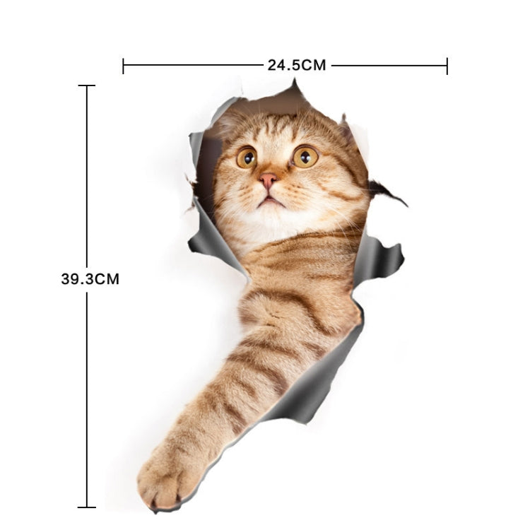 Style 1 Large 3D Stereo Cat Car Sticker Car Body Scratches And Occlusion Stickers - In Car by buy2fix | Online Shopping UK | buy2fix