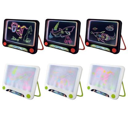 Multifunctional Luminous 3D Children Drawing Board, Without Watercolor Pen, Style: 3D Ocean - Drawing Toys by buy2fix | Online Shopping UK | buy2fix