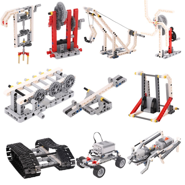 KJTZ01 Youth Robot Electric Small Particle Building Blocks Set(As Show) - Toys & Hobbies by buy2fix | Online Shopping UK | buy2fix