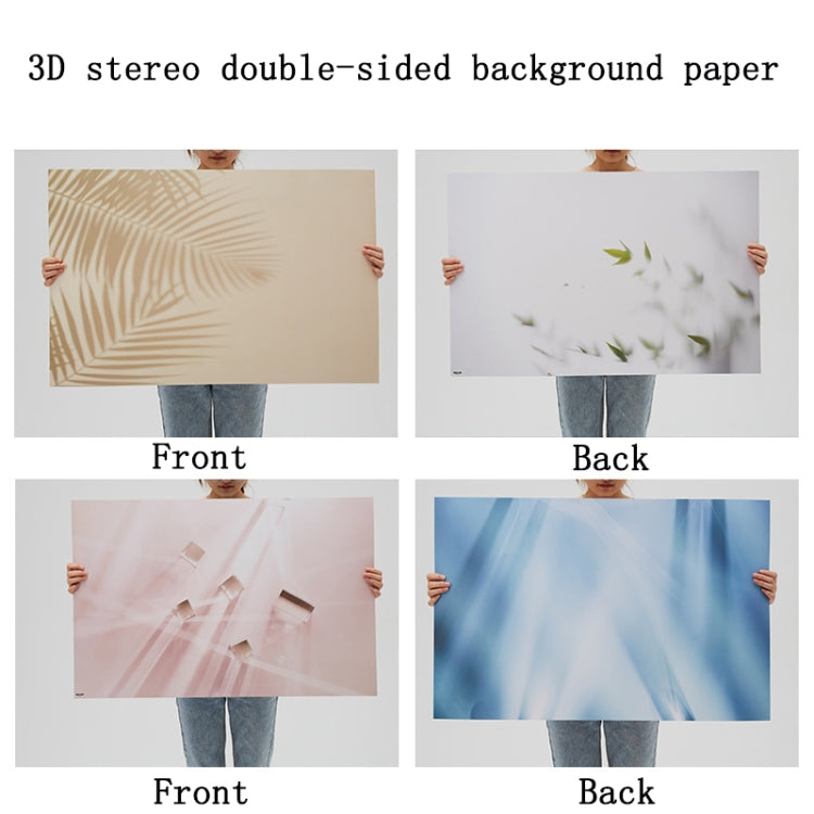 2 PCS 3D Stereo Double-Sided Photography Background Paper(Quiet Life) - Camera Accessories by buy2fix | Online Shopping UK | buy2fix