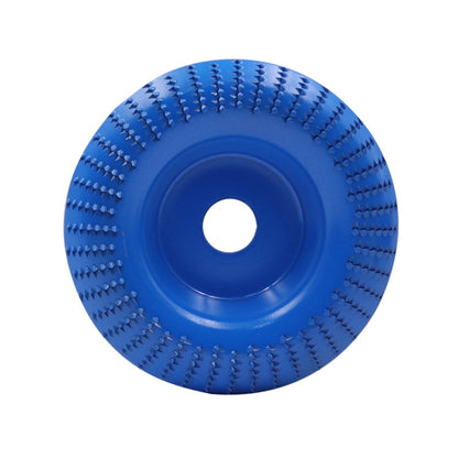 Woodworking Sanding Plastic Stab Discs Hard Round Grinding Wheels For Angle Grinders, Specification: 100mm Blue Curved - Abrasive Tools & Accessories by buy2fix | Online Shopping UK | buy2fix