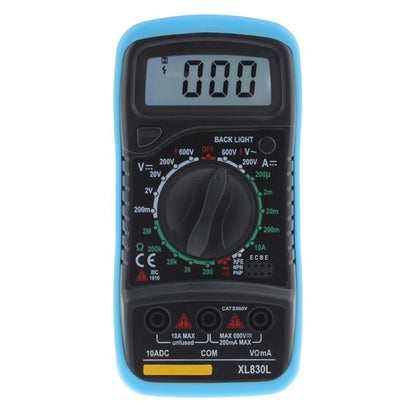 ANENG XL830L Multi-Function Digital Display High-Precision Digital Multimeter, Specification: Bubble Bag Packing(Blue) - Consumer Electronics by ANENG | Online Shopping UK | buy2fix