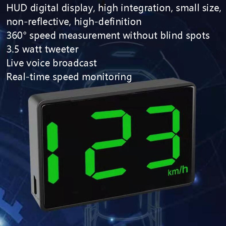 Y02 HUD Smart Bluetooth GPS Universal Electronic Dog Automotive Speedometer - In Car by buy2fix | Online Shopping UK | buy2fix