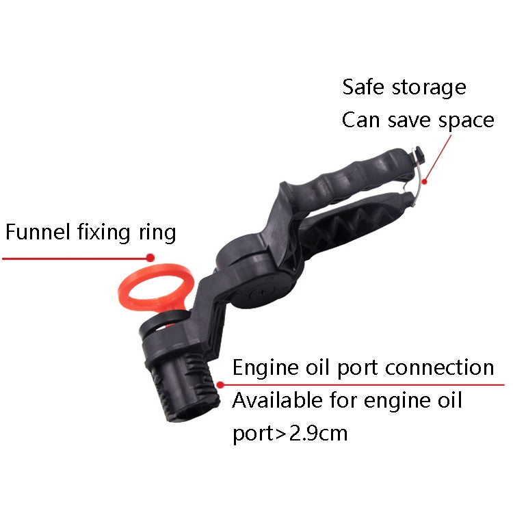 Car Plus Oil Funnel Tool Oil Filling Machine, Specification: B Version - In Car by buy2fix | Online Shopping UK | buy2fix