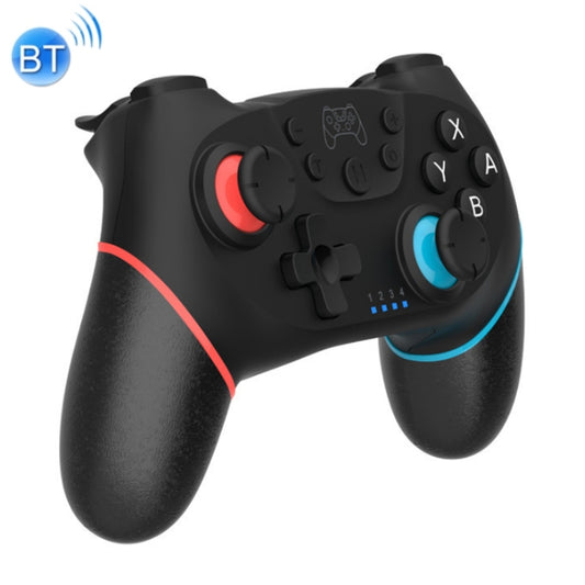 Wireless Bluetooth Gamepad With Macro Programming For Switch Pro, Product color: Black Left Red - Gamepads by buy2fix | Online Shopping UK | buy2fix