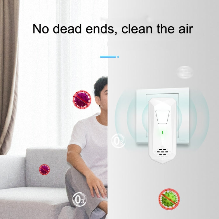 CT02 Negative Ion Air Purifier Pet Deodorant Removal Cleaner, Product specifications: EU Plug(Black) - Home & Garden by buy2fix | Online Shopping UK | buy2fix