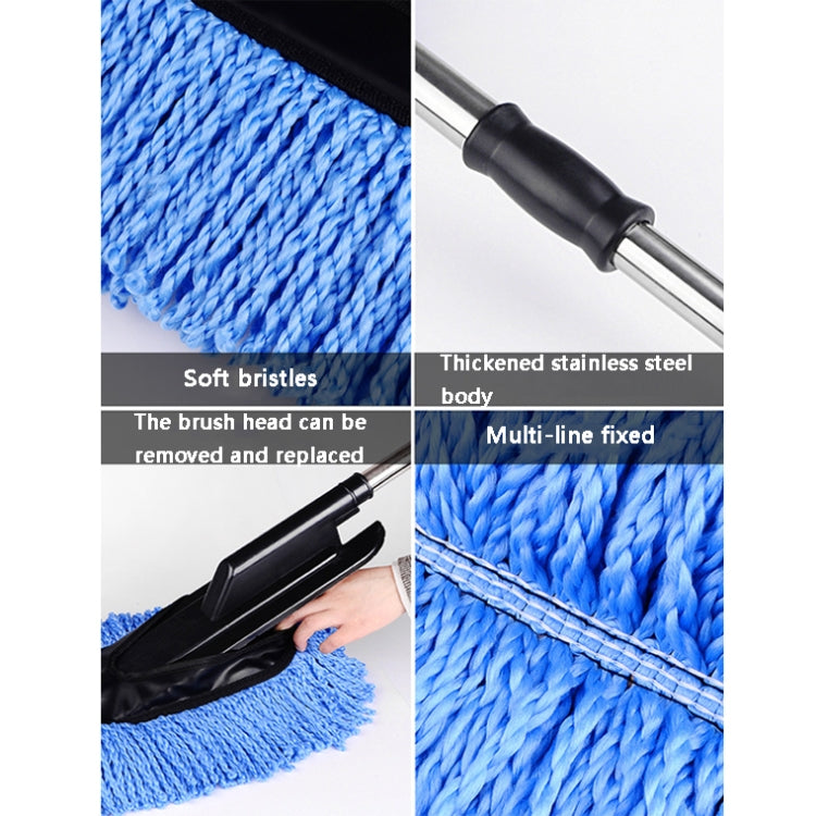 CS-365 Multifunctional Car Washing Telescopic Long-Handled Brush, Color: Blue (OPP Bag) - In Car by buy2fix | Online Shopping UK | buy2fix