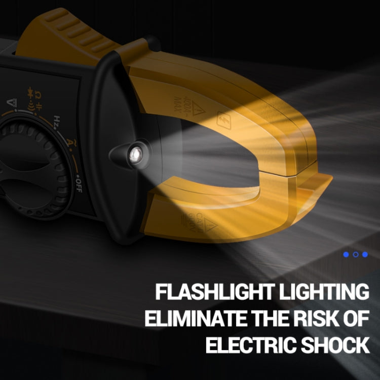 ANENG ST180 Digital Display Clamp AC & DC Intelligent Voltage Multimeter(Yellow) - Digital Multimeter by ANENG | Online Shopping UK | buy2fix