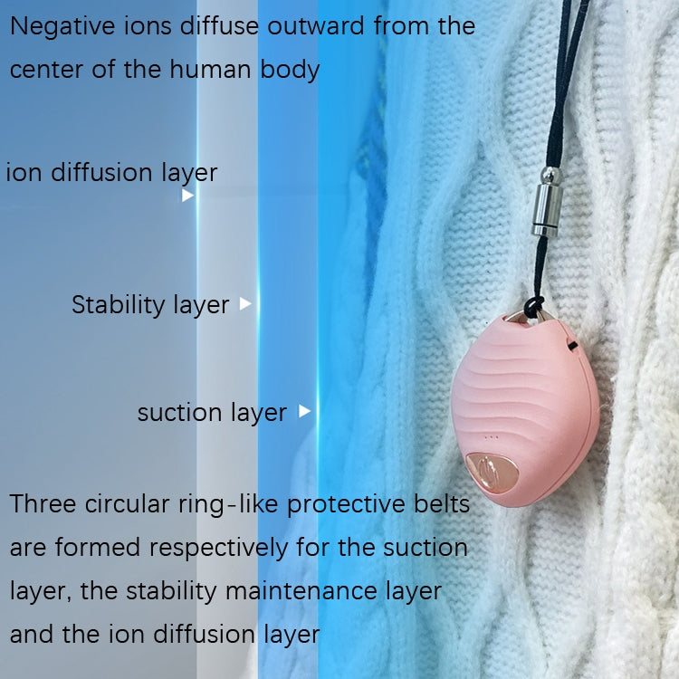 Neck Car Negative Ion Air Purifier(S02 Black) - Home & Garden by buy2fix | Online Shopping UK | buy2fix