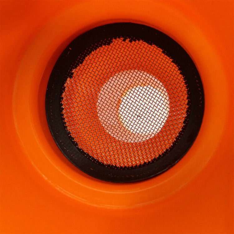 10 PCS CY12 Free Handband Filter Plastic Funnel(Orange) - In Car by buy2fix | Online Shopping UK | buy2fix
