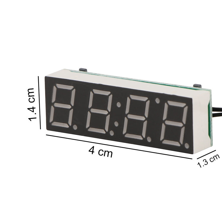 High-Precision RX8025T Digital Clock Module LED Digital Tube Electronic Clock(Red) - Other Accessories by buy2fix | Online Shopping UK | buy2fix